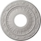 Ekena Millwork Nadia Ceiling Medallion (Fits Canopies up to 4 7/8"), 12 1/8"OD x 3 5/8"ID x 7/8"P, Ultra Pure White CM12NAUWF - alternate 1